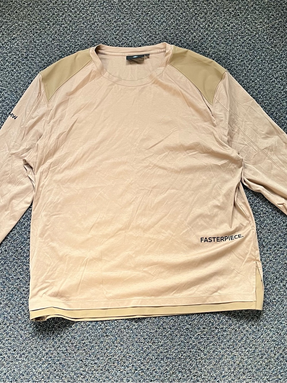 BMW FASTERPIECE Beige Long Sleeve Top
